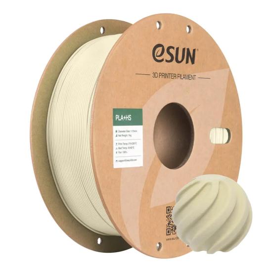 Esun PLA+HS Kemik Beyazı Filament Esun PLA+HS Kemik Beyazı Filament