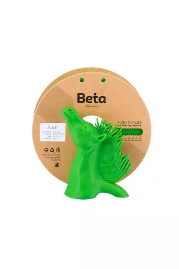 Beta PLA+ Filament Fluorescent Green Beta PLA+ Filament Fluorescent Green