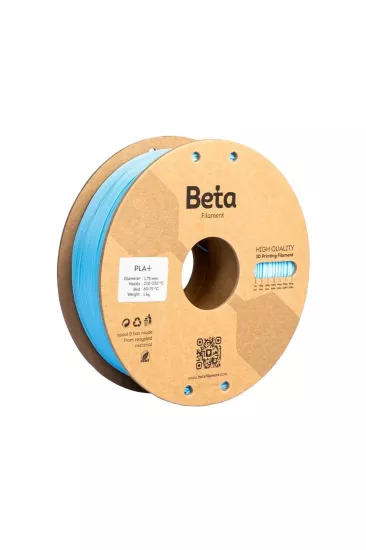 Beta PLA+ Filament Sky Blue Beta PLA+ Filament Sky Blue